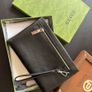 Luxury Leather Clutch Bag Image 8