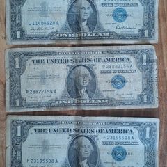 silver certificate 1957 x3