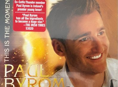 Paul Byrom - In The Moment. Sealed and new CD by acclaimed Irish classical artist.