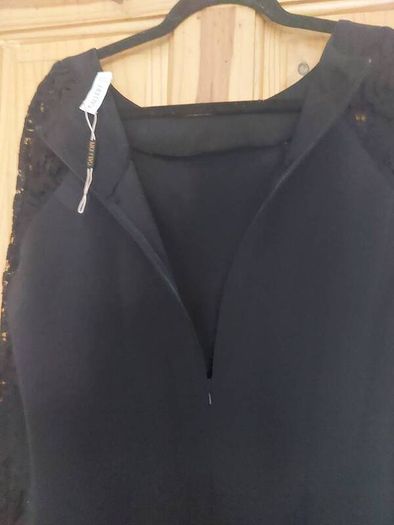 Black and ivory lace dress (free post)