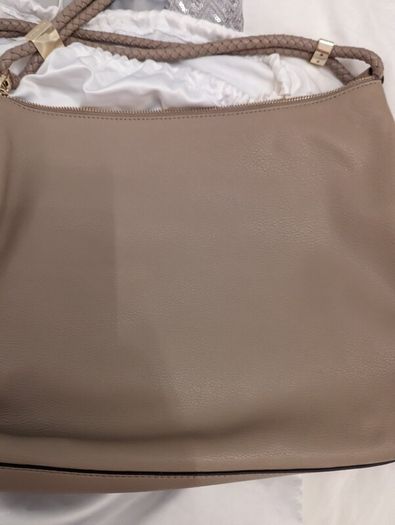 Michael Kors Lexington Large Shoulder Bag in Taupe