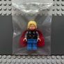 lego super heroes sh0098 Thor minifigure - Starched Fabric Cape, Blue Legs Image 3
