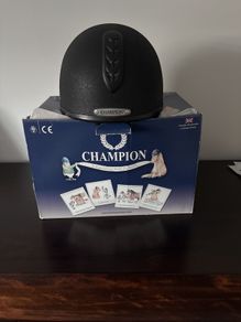 Champion Junior X -air Plus  horse riding helmet, size 54-55cm