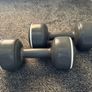 Two 5 kg dumbbells Image 2