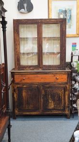 Antique Irish Workshop Cabinet - c.1910