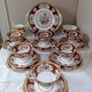 Vintage 21 piece Tea Set Royal Albert Lady Hamilton, Bone China Image 2