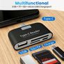 4-in-1 OTG Card Reader, Multi-Function High-Speed Video and Photo Transfer SDTF Card Reader Writer Adapter, Image 4