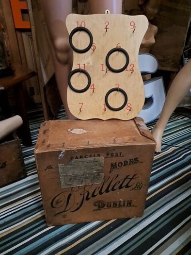 Old Wooden Ring Board