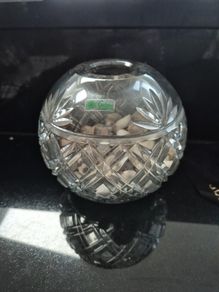 Galway crystal Rose bowl vintage