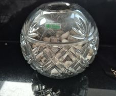 Galway crystal Rose bowl vintage