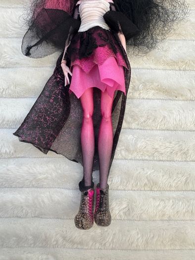 Monster High Doll Draculaura Ghouls Rule Mattel Used Very Dirty Hair Please see photos