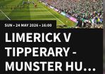 Sports tickets Hurling