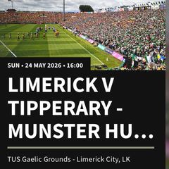 Sports tickets Hurling