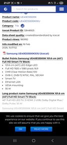 Samsung tv