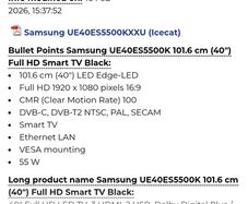 Samsung tv