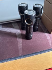 Three Zebralight SC54 flashlights - known issues with firmware