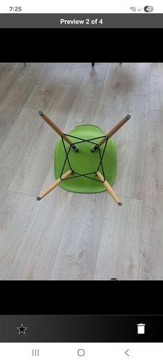 4 funky chairs, great condition, lightweight and durable.