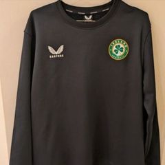 Ireland Football Team FAI Castore Drill raining top large
