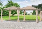 5.95m X3m Double garden pavilion party tent with side walls polyester