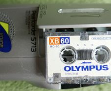 Olympus Pearlcorder S713 S 713 Micro Cassette Recorder Good Condition!!!