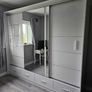 Sliding Doors Wardrobe S 253cm LED - White Image 8