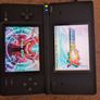 Nintendo DSi Black + Twilight Menu++ (SD Card), Mega Man ZX Game & Wrist Strap Image 2