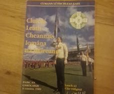 Historic 1989 All-Ireland Hurling Semi-Final Programme Antrim v Offaly