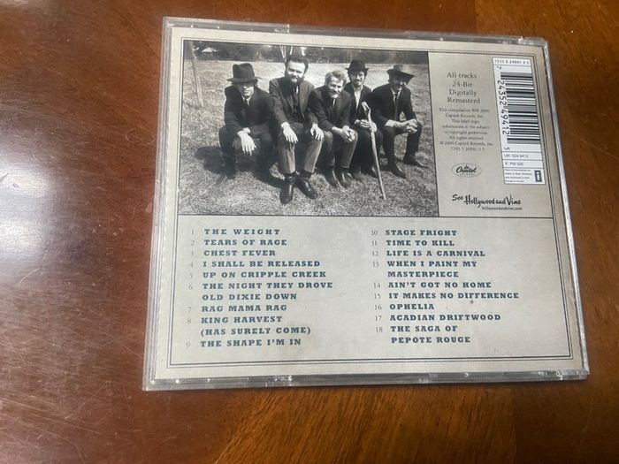 The Band Greatest Hits CD