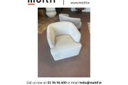 Kobe Accent Chair - White