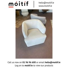 Kobe Accent Chair - White