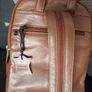 Leather back pack purse brown Image 6