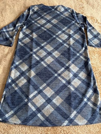 Check Print Dress (Size 16)