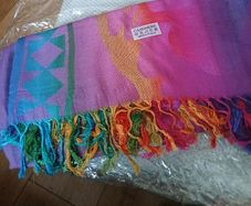 NEW,   Cashmere Multicolour  Scarf 10 euro