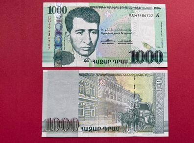 Armenia   1000. Drams  2011. Pick  55a  ( Uncirculated )