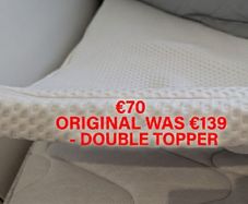 Double Mattress topper