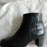 Gabor - Leather Ankle Boot - UK 5.5 - Black - Like New Worn Once RRP 99 Image 3