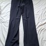 Meyer stretch chinos Size 34/32 navy zip fly in like new condition Image 2