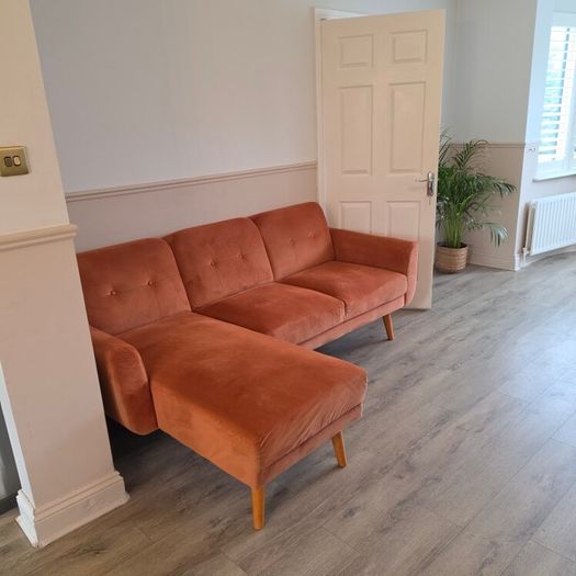 Gallway 3-Seater Corner Clic-Clac Sofa Bed