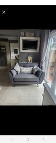 French Connection Zinc Cuddle Sofa