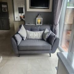 French Connection Zinc Cuddle Sofa