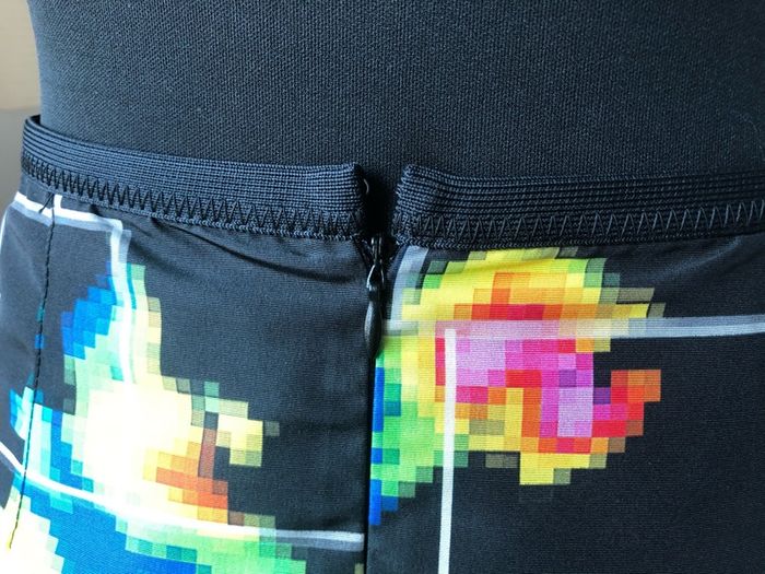 Prada radar print skirt