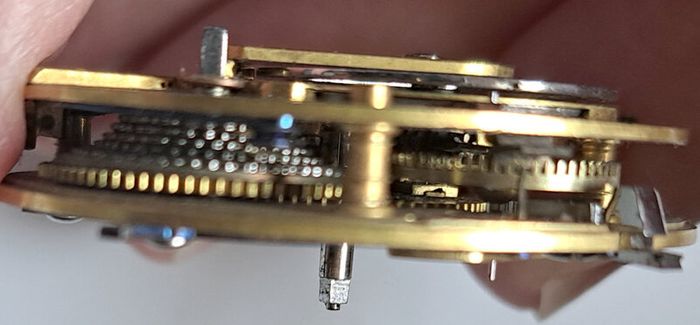 Verge Fusee Movement - John Nickilsen, London , 1810c