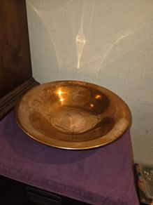 Large Copper Bowl