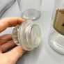 3 x Vintage Clear Glass Apothecary Style Airtight Sweet Storage Jar 18cm High Image 4