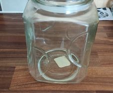 Sealed Glass jar