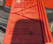 oldsmobile owners manual