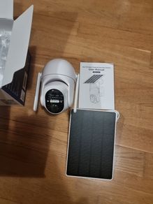 New Solar powered security camera