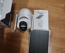 New Solar powered security camera