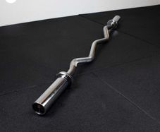 Ez Curl barbell + clips