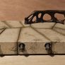 Star Wars Jabba The Hutt Throne 3.75 " Scale As New Out Of Pack Image 2